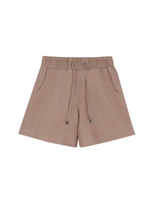 Le short en cuir Maya