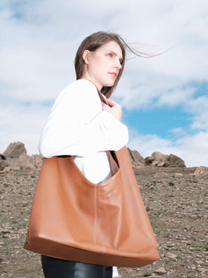 Tote bag en cuir