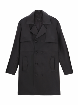 Le trench en cuir pour homme