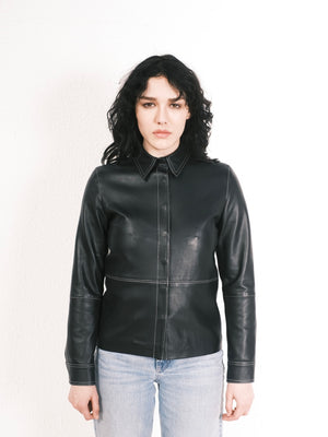 Joseph leather shirt