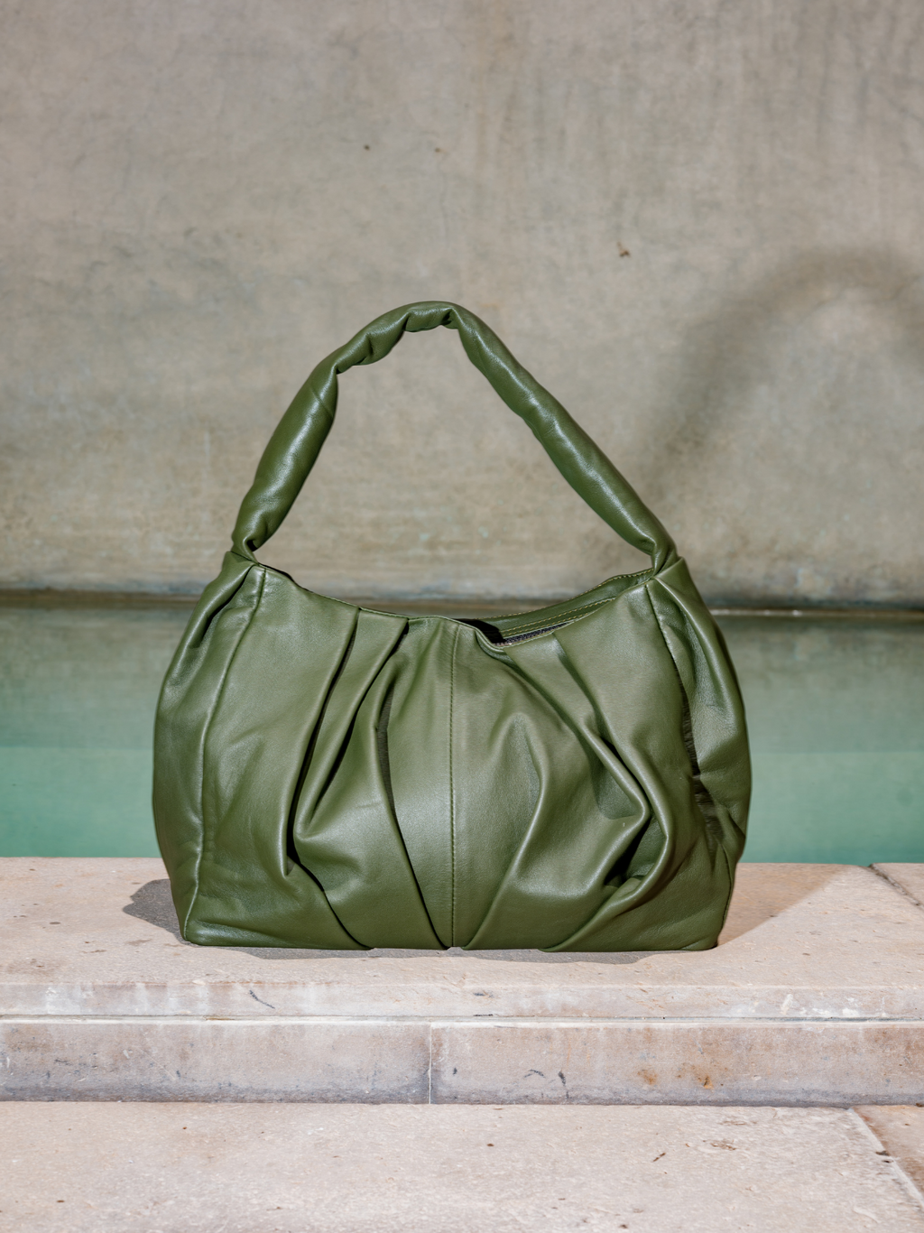 Sac Puffy en cuir